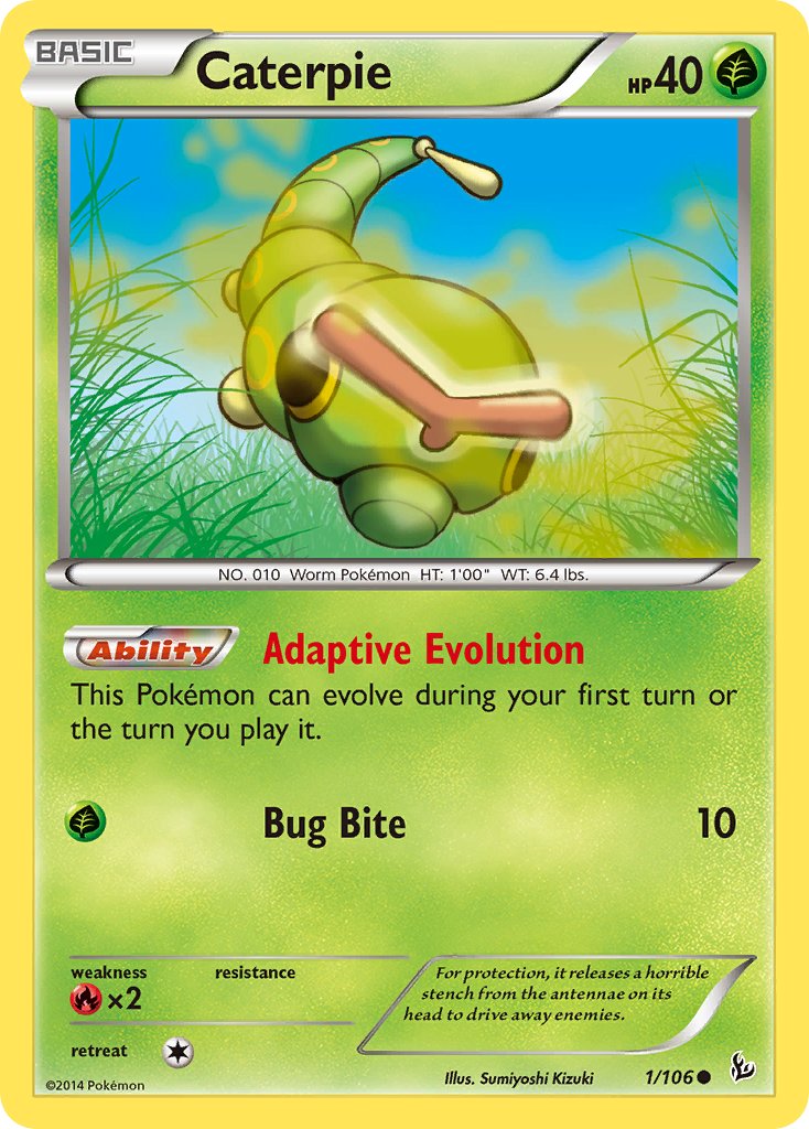 Caterpie 1/106
