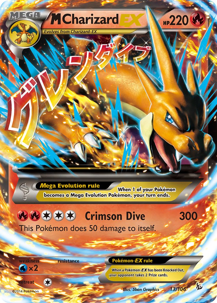 MegaCharizardEX 13/106