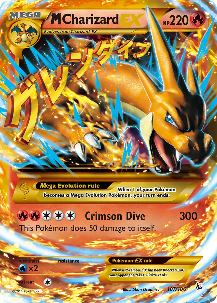MegaCharizardEX 107/106