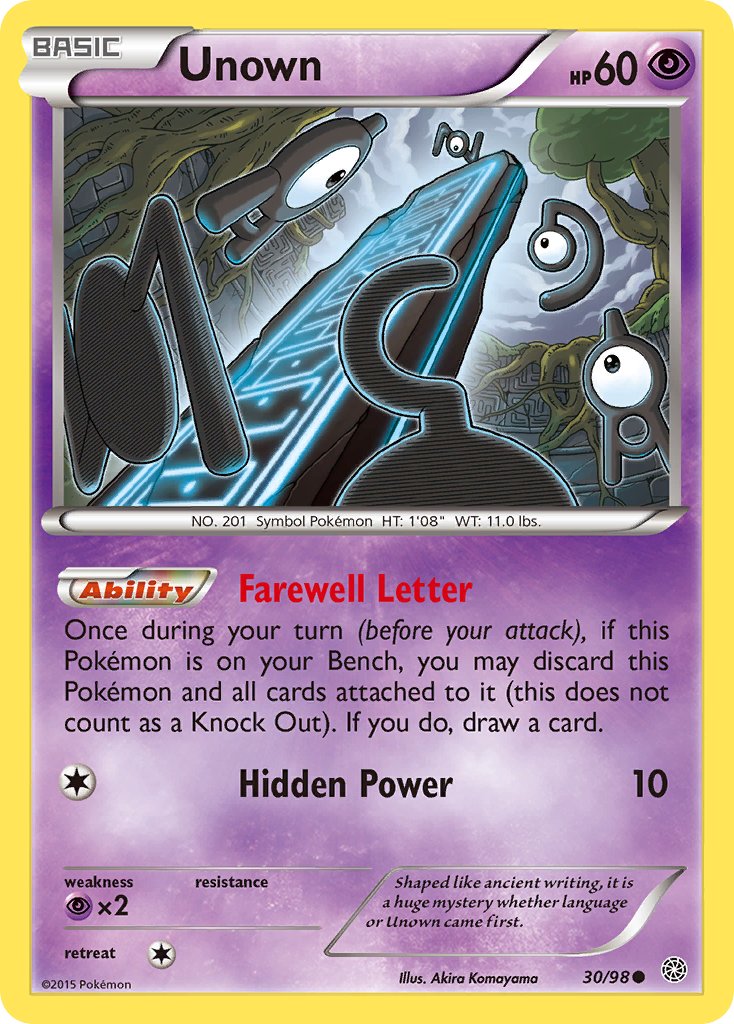 Unown 30/98