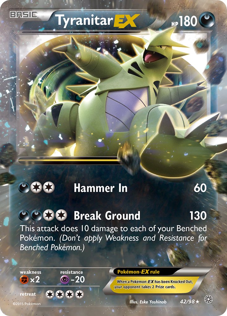 TyranitarEX 42/98
