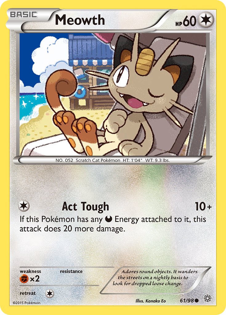 Meowth 61/98