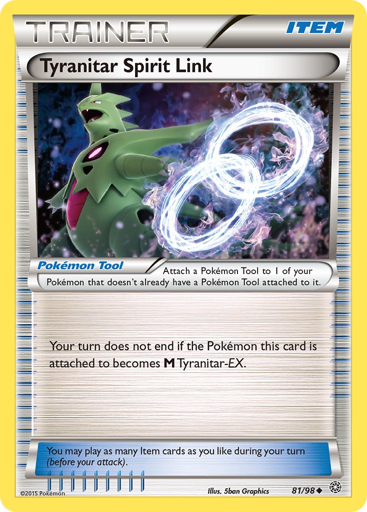 Tyranitar Spirit Link 81/98