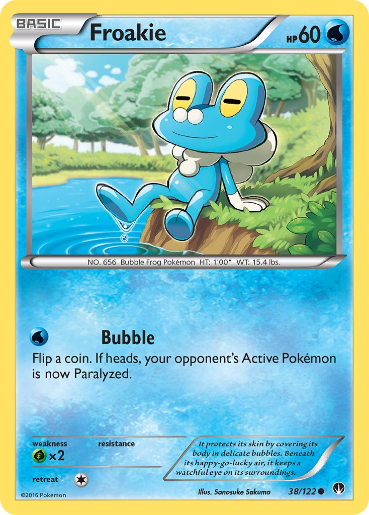 Froakie 38/122