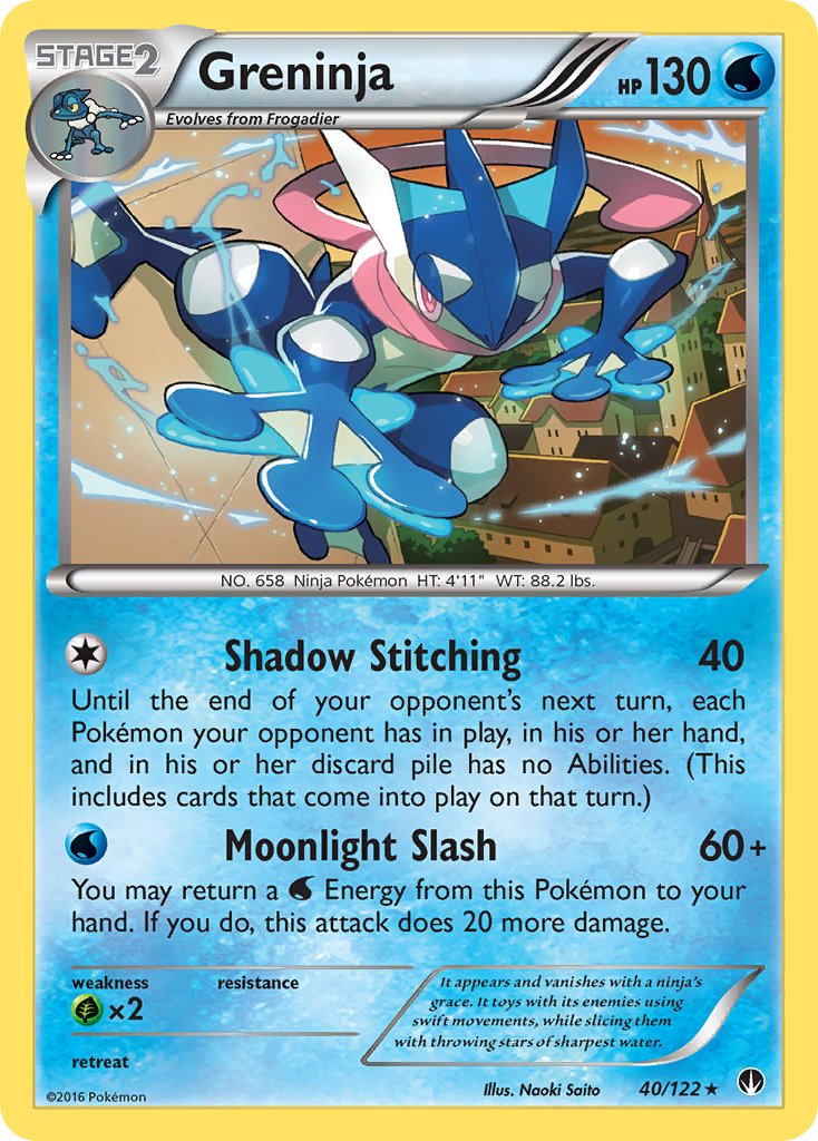 Greninja 40/122