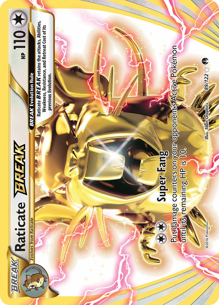 RaticateBREAK 89/122