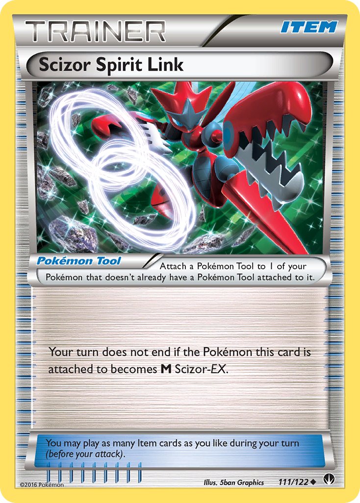 Scizor Spirit Link 111/122