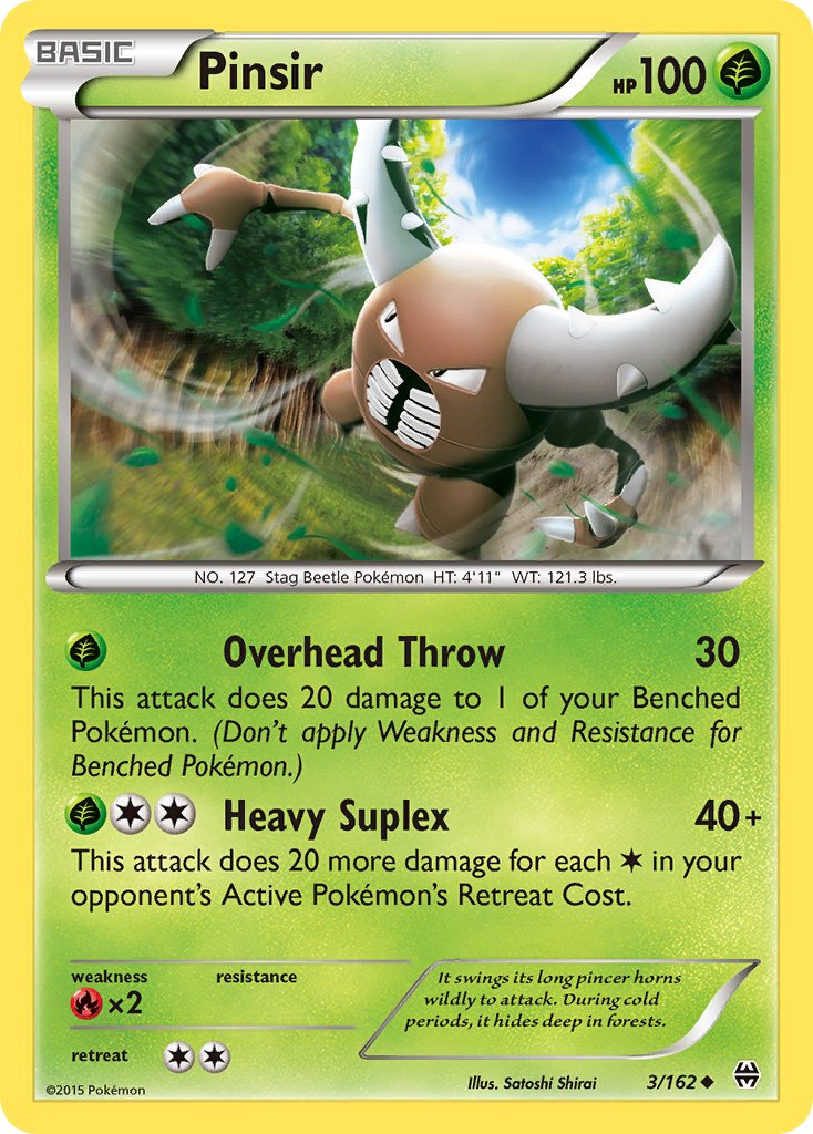 Pinsir 3/162
