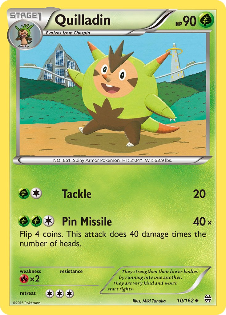 Quilladin 10/162