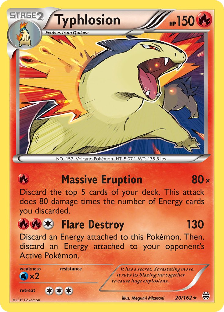 Typhlosion 20/162
