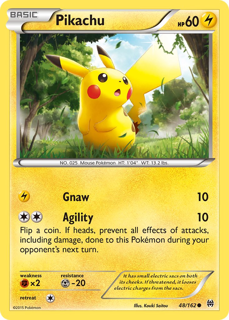 Pikachu 48/162