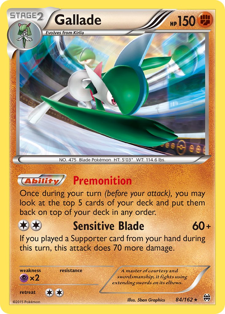 Gallade 84/162