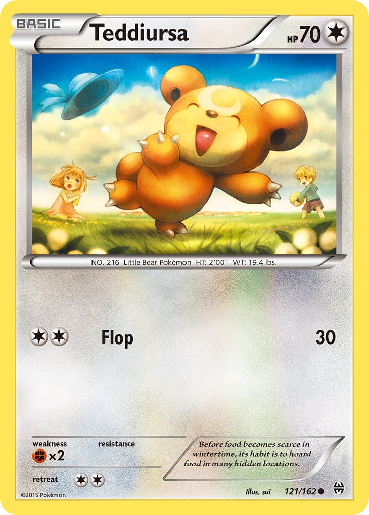 Teddiursa 121/162