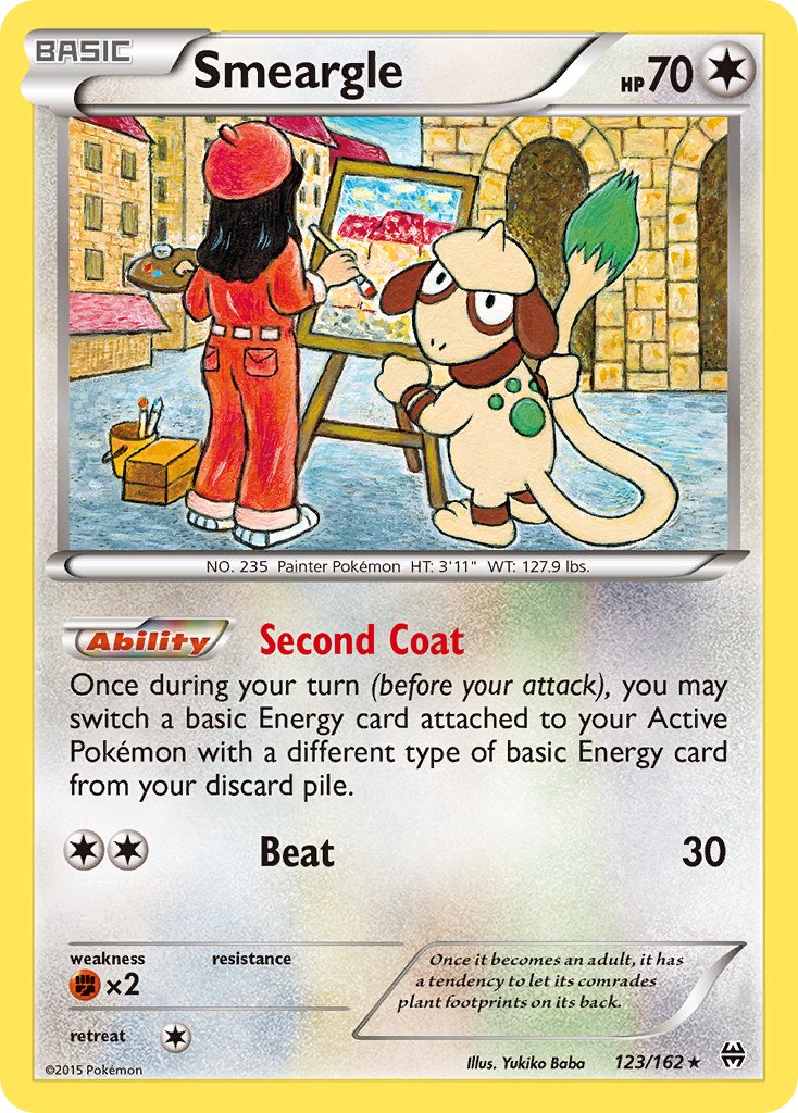 Smeargle 123/162