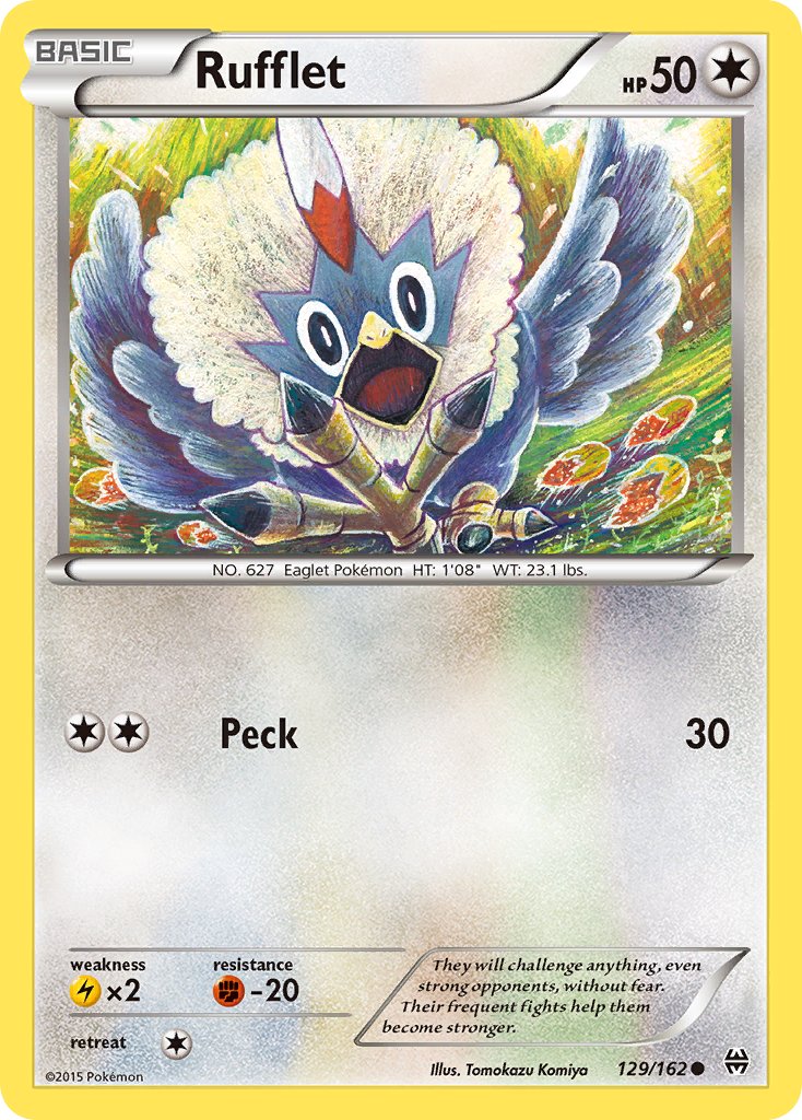 Rufflet 129/162