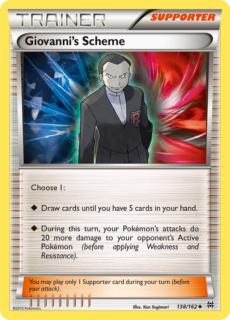 Giovanni's Scheme 138/162