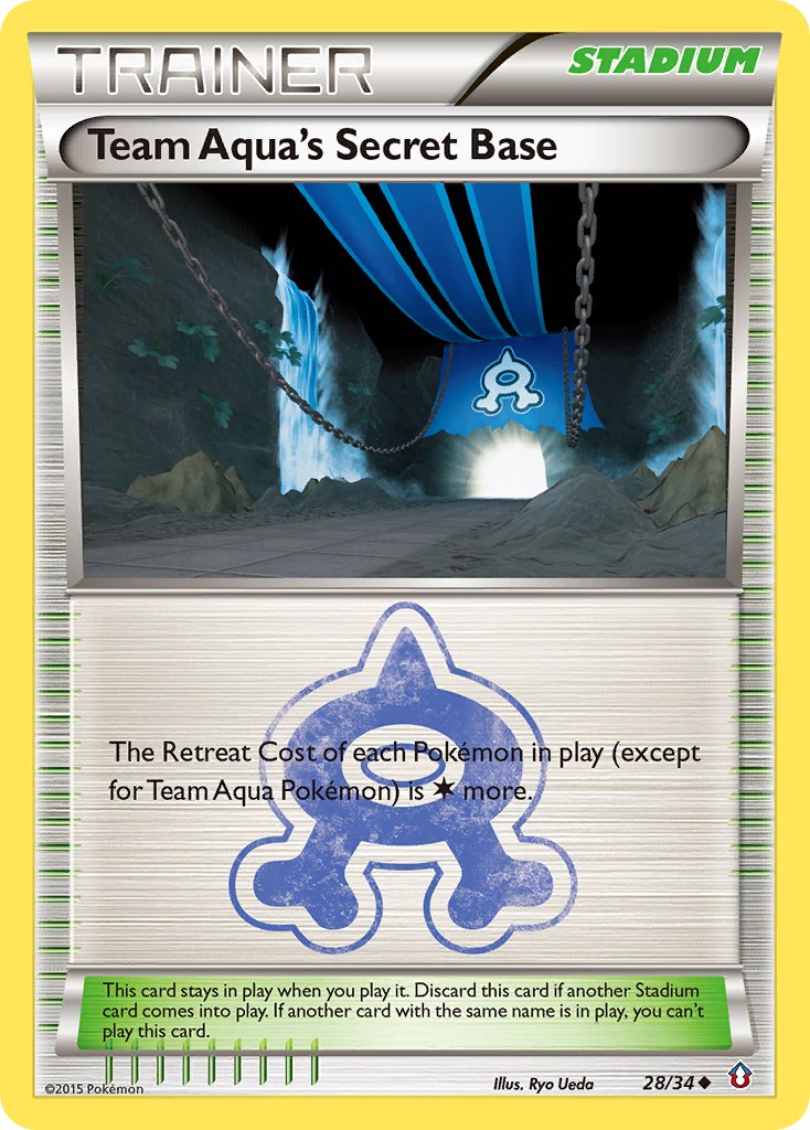 Team Aqua's Secret Base 28/34