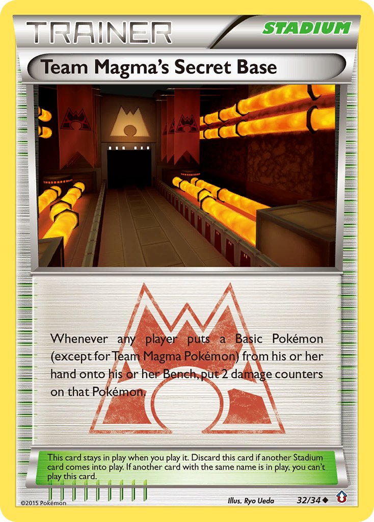 Team Magma's Secret Base 32/34