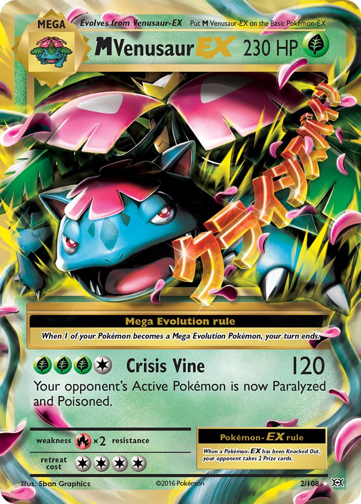 MegaVenusaurEX 2/108