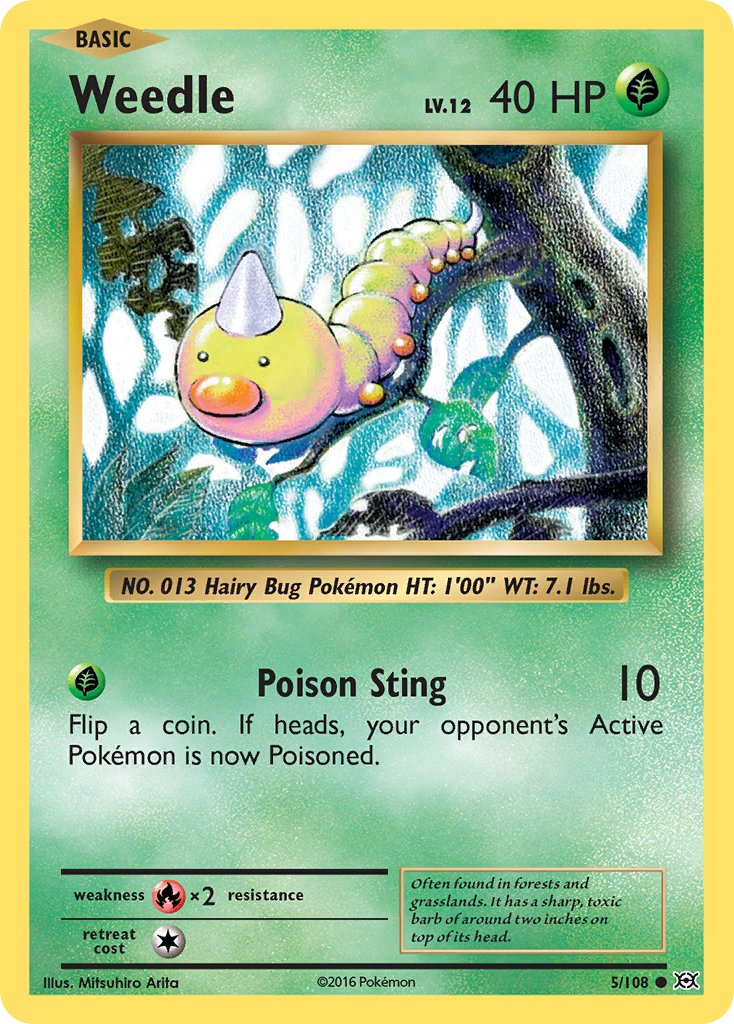 Weedle 5/108