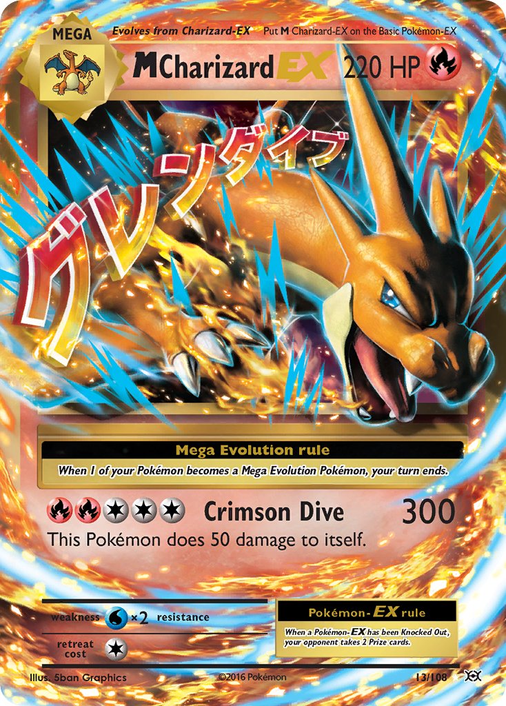 MegaCharizardEX 13/108