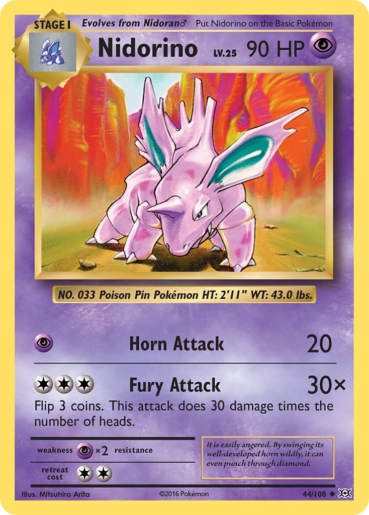 Nidorino 44/108