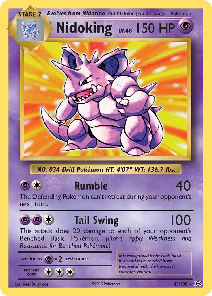 Nidoking 45/108