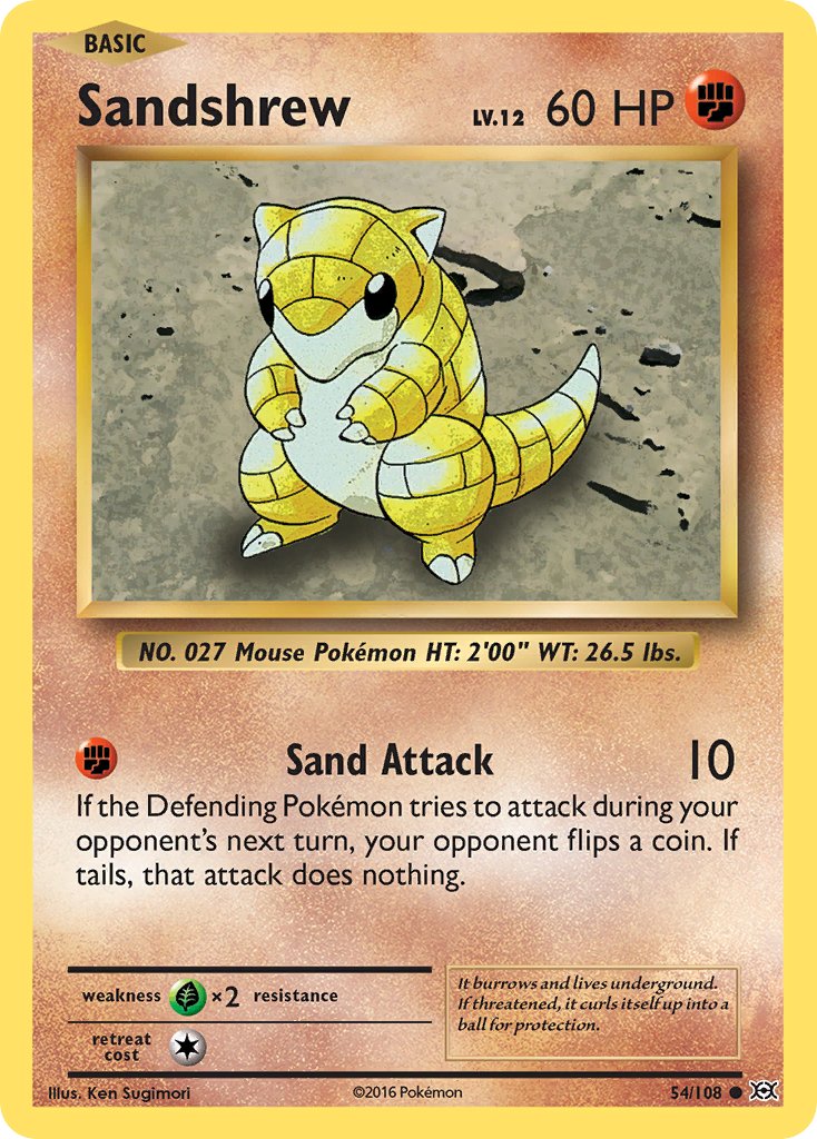 Sandshrew 54/108