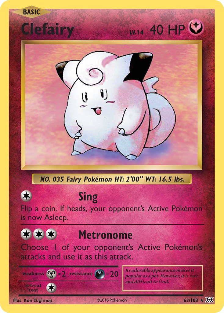 Clefairy 63/108