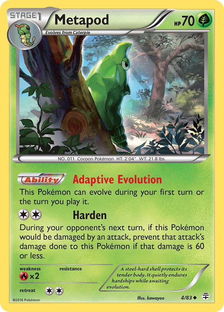 Metapod 4/83