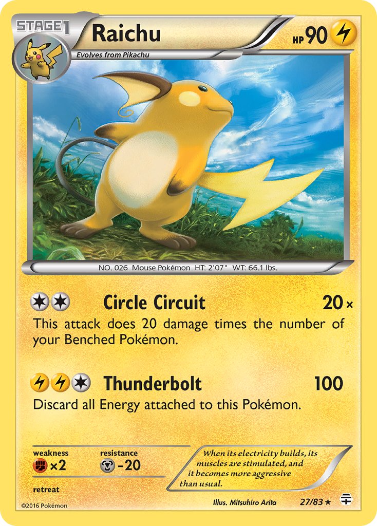 Raichu 27/83