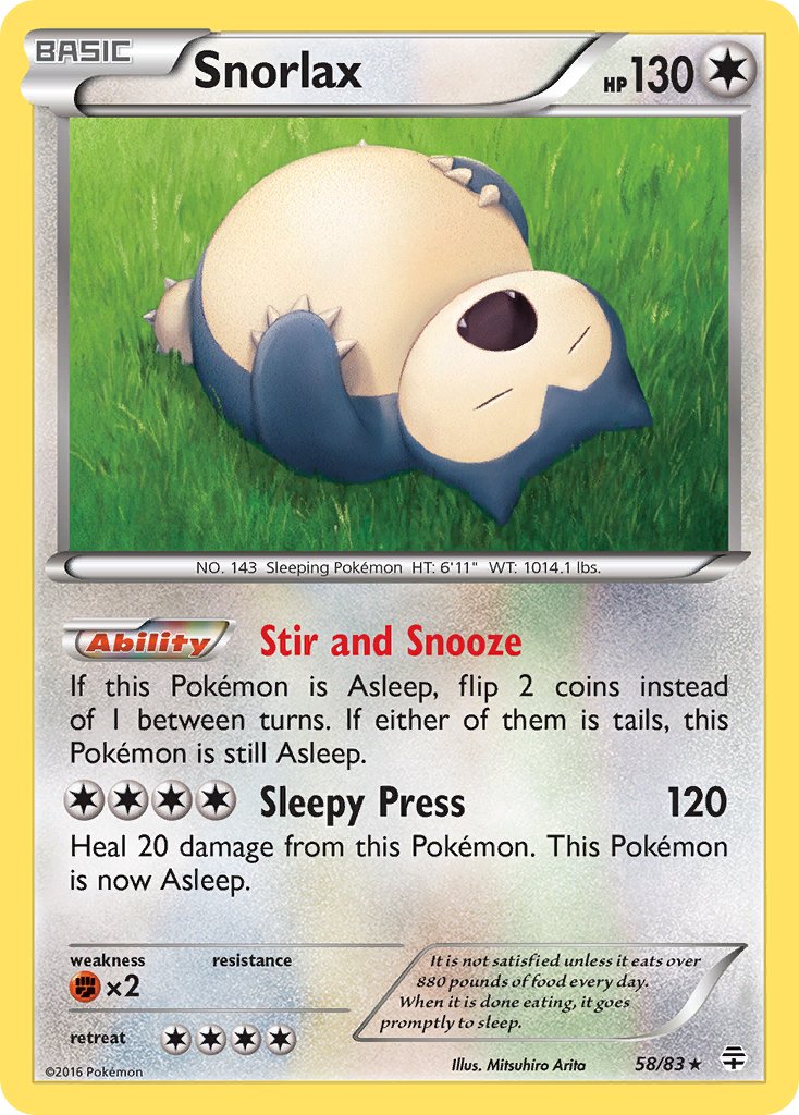 Snorlax 58/83