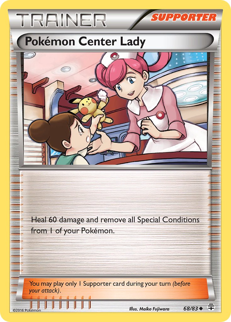 Pokémon Center Lady 68/83