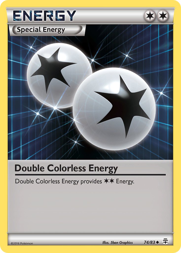 Double Colorless Energy 74/83