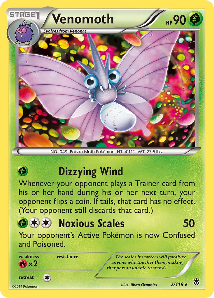 Venomoth 2/119