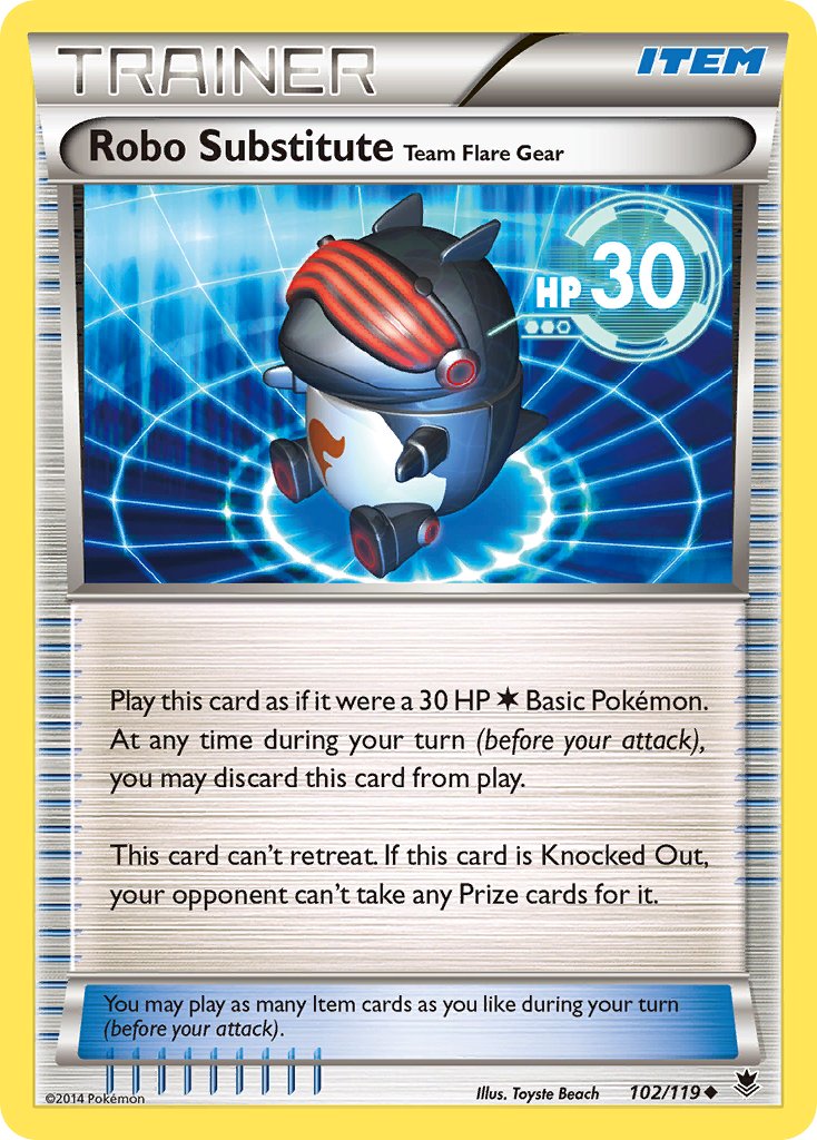Robo Substitute 102/119