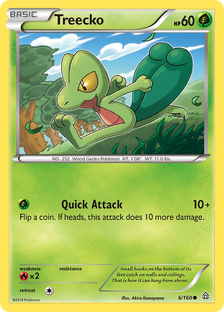 Treecko 6/160