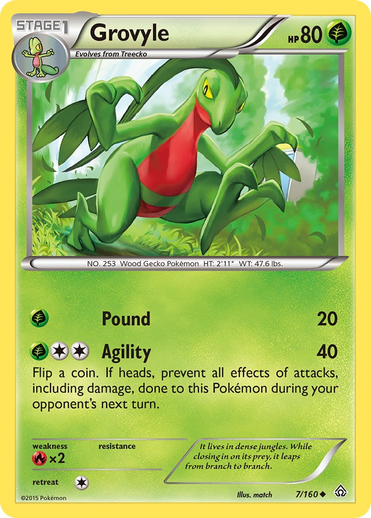 Grovyle 7/160