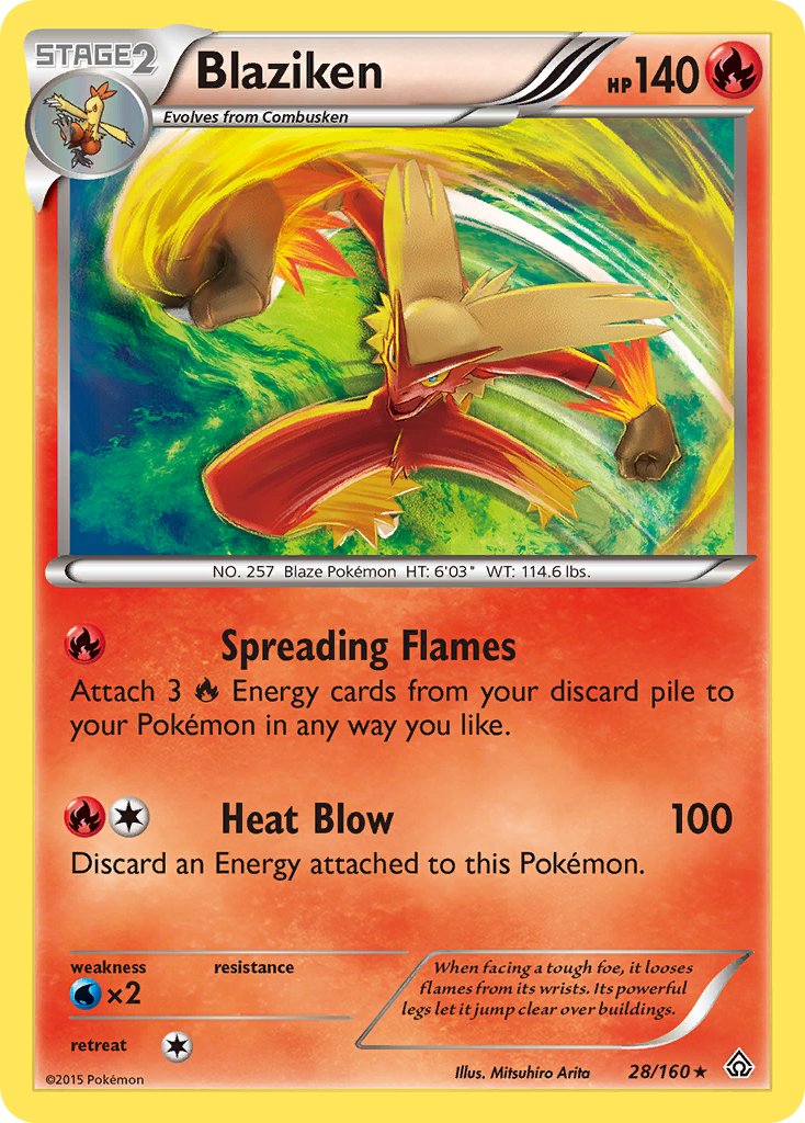 Blaziken 28/160