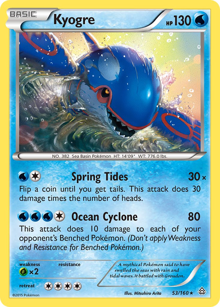 Kyogre 53/160