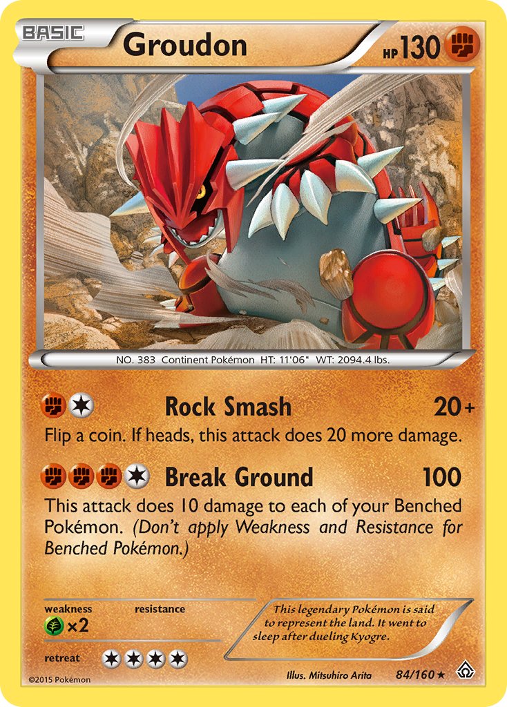 Groudon 84/160