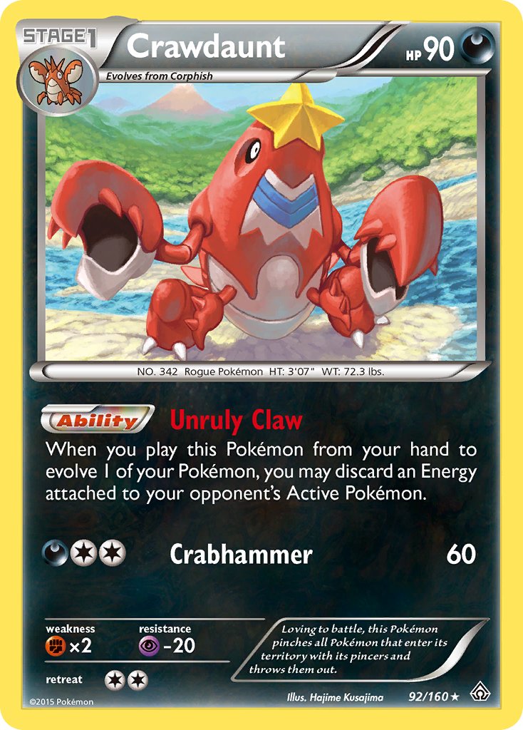 Crawdaunt 92/160