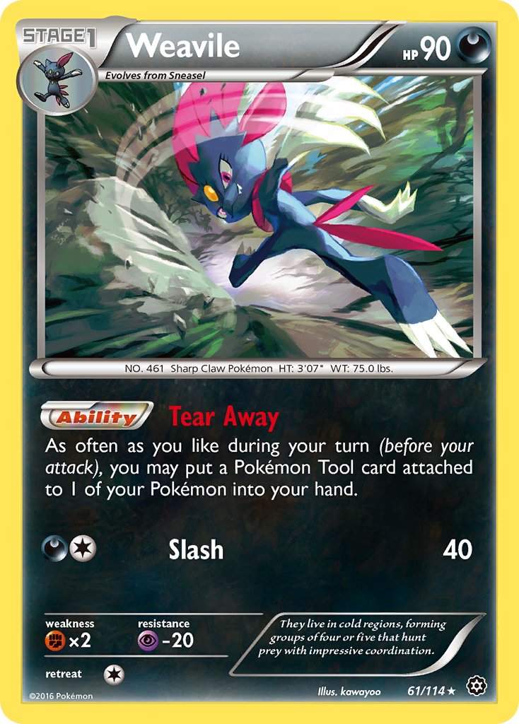 Weavile 61/116