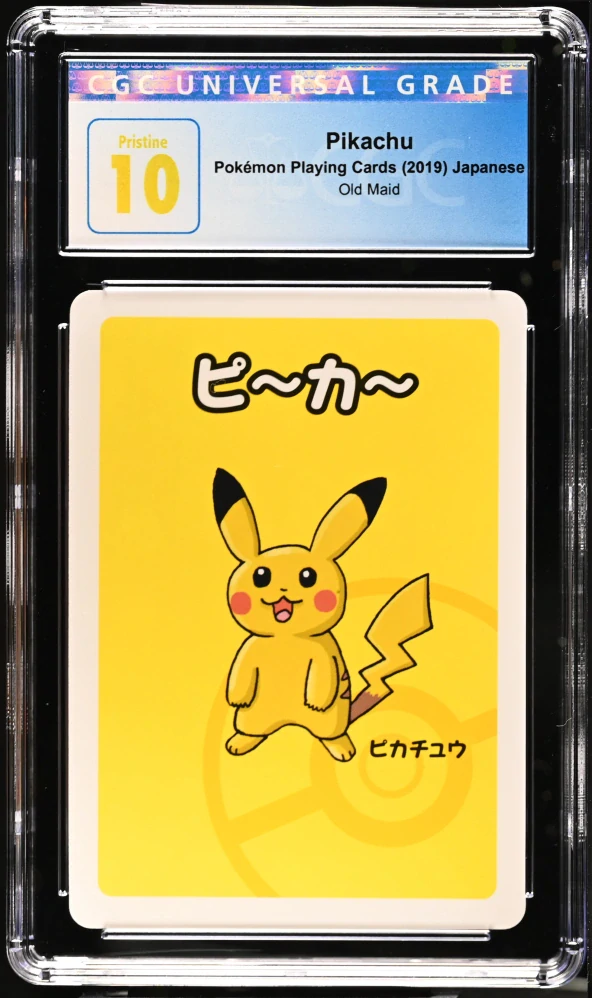CGC 10 Pristine Old Maid Pikachu