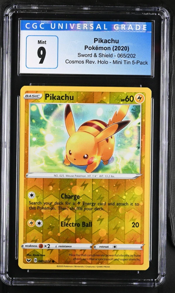 CGC 9 Costco Cosmo Rev. holo Pikachu
