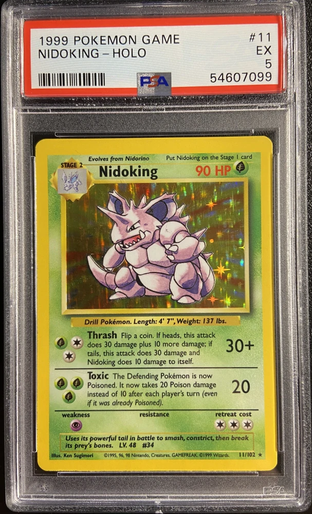 PSA 5 Nidoking 11/102
