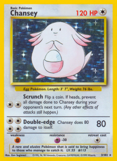 Chansey 3/102