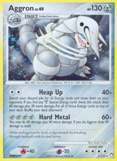 Aggron 1/123 Reverse holo