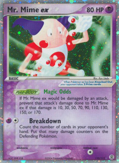 Mr. Mime ex 110/112