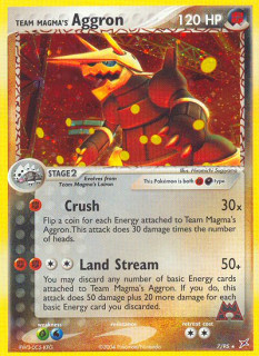 Team Magma's Aggron 07/95